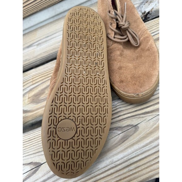 WeSC Men’s Chukka Leather Sneaker Sz 10D Brown Retail $99 - Picture 2 of 8